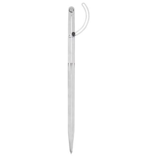 HARFINGTON Wing Divider Compass 16 Inch 400mm Adjustable Lockable Woodworking Compass for Metalworking Geometry Drawing Woodworking - size: 16"