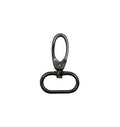 Swivel Lobster Claw Clasps 1 Inch 15pcs - Heavy Duty Metal Clasps with Secure Lock, Curved Snap Hooks for Bags, Jewelry Making, Keychains, Lanyards & DIY Craft Supplies (Gunmetal, 1 inch) - color: Gunmetal, size: 1 inch