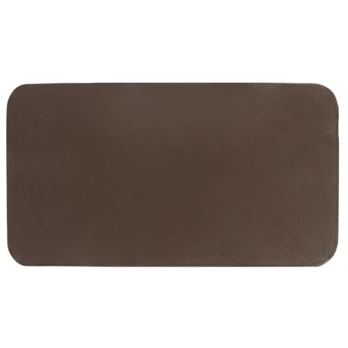 Coufce 1 Pcs Coffee Leather Bag Shaper Liner Board | Bag Base Shaper Insert, For Tote Purse Handbag, Anti-Sag Bottom Pad - color: Coffee