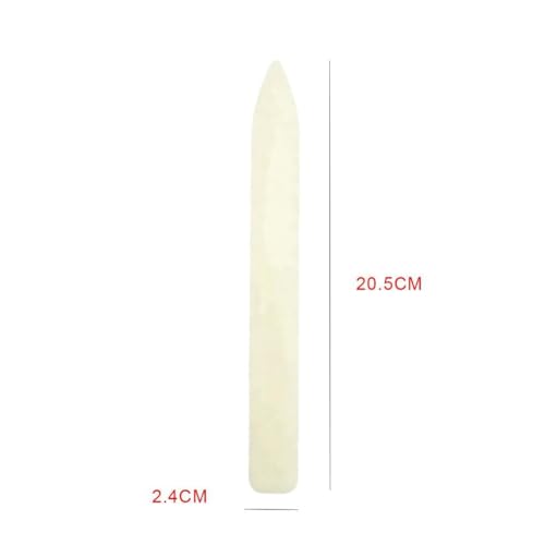 2Pcs/Set Bone Folder Craft Tools Leather Scoring Folding Creasing Paper Accessory