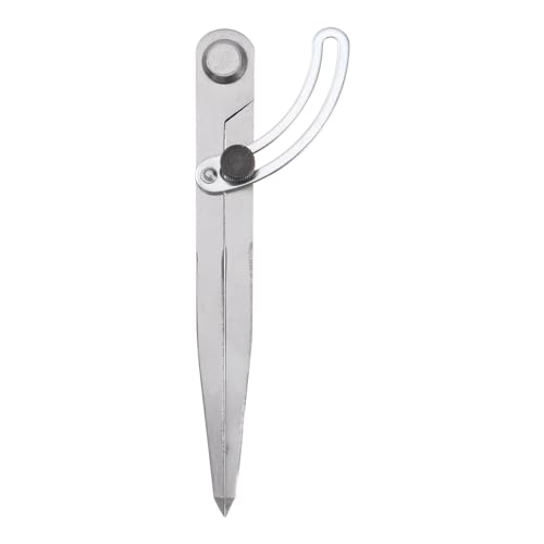 HARFINGTON Wing Divider Compass 7 Inch 175mm Adjustable Lockable Woodworking Compass for Metalworking Geometry Drawing Woodworking - size: 7"