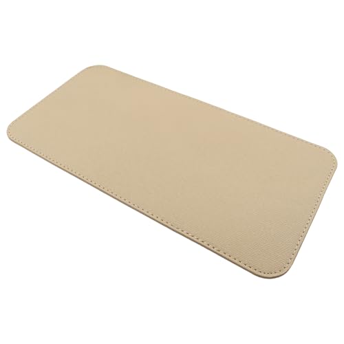 Coufce 1 Pcs Beige Leather Bag Shaper Liner Board | Bag Base Shaper Insert, For Tote Purse Handbag, Anti-Sag Bottom Pad - color: Beige
