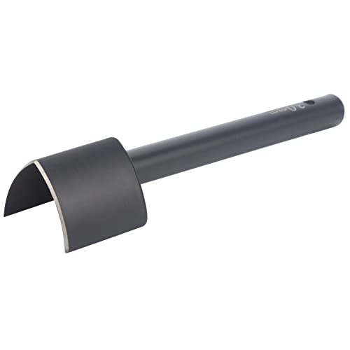 KIMISS V Shape Leather Strap Cutter | 30mm V Shape Punch Tool for Belt and Strap Making, DIY Leather Craft Cutting and Handwork Projects - size: 30mm