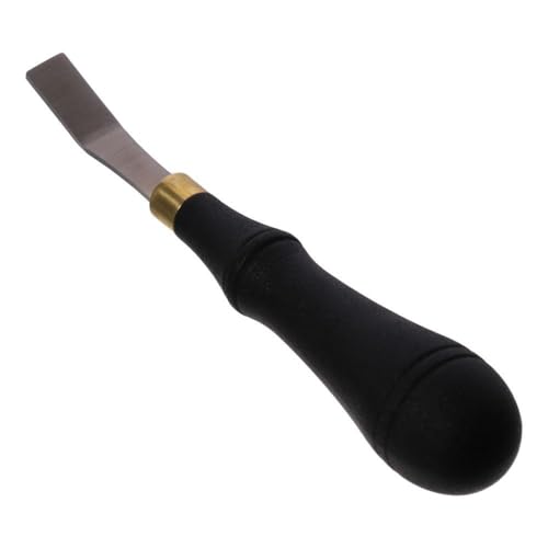 10mm Detail Rougher Leather Tool Roughing Leather Craft Surface Tool Leather Polish File Tool Handle Leather Working Leathercraft Tools for Edge Polishing