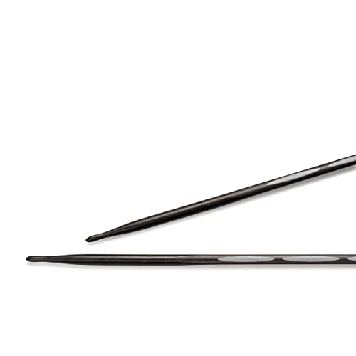 Prym 6" Ergonomic Double Point Knitting Needles, Carbon, US 2.5 (3mm) - size: US 2.5 (3 mm)