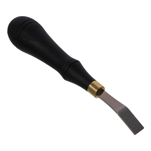 10mm Detail Rougher Leather Tool Roughing Leather Craft Surface Tool Leather Polish File Tool Handle Leather Working Leathercraft Tools for Edge Polishing