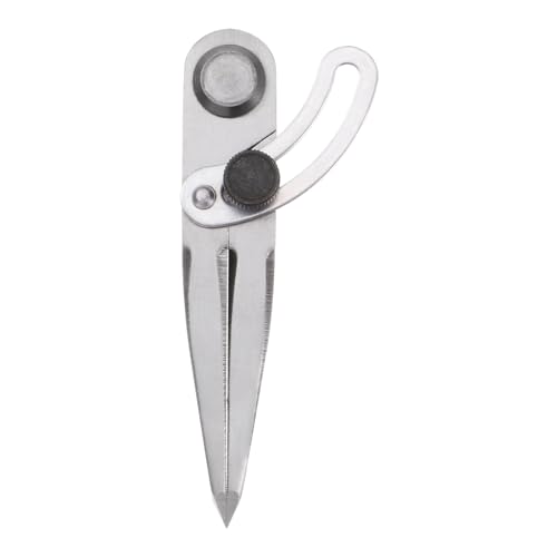 HARFINGTON Wing Divider Compass 4 Inch 100mm Adjustable Lockable Woodworking Compass for Metalworking Geometry Drawing Woodworking - size: 4"