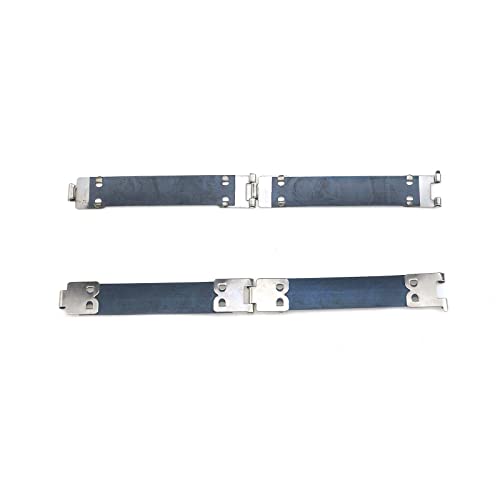 Coshar 20pcs Metal Internal Flex Frames Kiss Clasp Spring Clip Hook for Bag | Metal Bag Making Supplies, Internal Flex Frame, Use for Bag Coin Purse Wallet DIY Craft, 80mm Long - size: 80mm(20pcs)