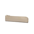 Slim Pencil Case Small Pencil Pouch Pen Case (Pearl White Tea/FL) - color: Pearl White Tea