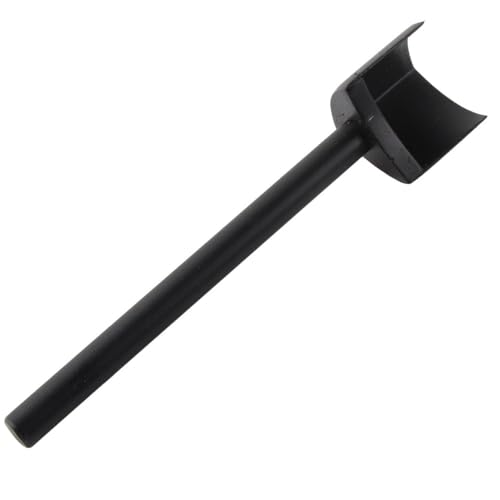V Shape Leather Punch 25/30/40mm – Leather Craft Tools Half Round Cutter Punch with Steel Blades for Strap Belt Wallet Bag DIY Projects(25mm) - size: 25mm