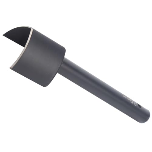 V Shape Leather Punch Cutter, Steel Craft Tool, 25-40mm | Sharp Edge, Chip Discharge Port, Non Slip Handle, 118 Mm Punching Length, For Bags And Leather Goods, Tool Steel - size: 30mm