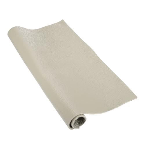 uxcell Genuine Leather Sheet, 11.8" x 11.8" Natural Distressed Cowhide Full Grain Leather Pieces, Pre Cut Sheets for Crafting, Sewing, Tooling, Sheath Making, Gray - color: Gray