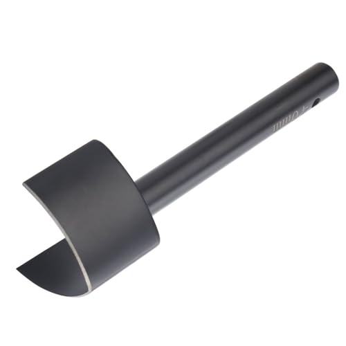 V Shape Leather Punch 25/30/40mm – Leather Craft Tools Half Round Cutter Punch with Steel Blades for Strap Belt Wallet Bag DIY Projects(40mm) - size: 40mm