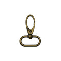 Swivel Lobster Claw Clasps 1 Inch 15pcs - Heavy Duty Metal Clasps with Secure Lock, Curved Snap Hooks for Bags, Jewelry Making, Keychains, Lanyards & DIY Craft Supplies (Antique Bronze, 1 inch) - color: Antique Bronze, size: 1 inch