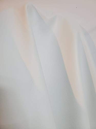NAT Leathers Pure White Smooth Fullgrain Nappa Upholstery 2.5 oz 15-17 sq.ft. Footwear Shoe Handbag Craft Cowhide Genuine Cow Leather Hide Skin 15-17 sq.ft. Main Part is 30 inches x 48 inches - size: 15-17 sq.ft.