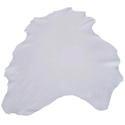 Sheep Skin, 0.7-1.0mm Thick, for Gloves, Clothing, Leather Sheets for Crafts and Arts (Original Color 8-9 Square feet) - color: Original color 8-9 square feet