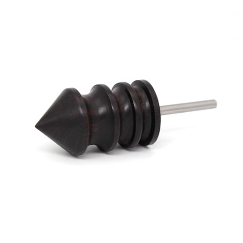 2pcs/Set Leather Burnishing Tools, Black Ebony Wood Leather Burnisher Polished Rods, Leather Edge Burnisher Sets for Leather Crafting (PG86E2-2pcs) - color: PG86E2-2pcs
