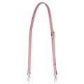 Allzedream Leather Purse Strap Replacement Crossbody Handbag Long Adjustable (Pink, Silver Hardware) - color: Pink, Silver Hardware