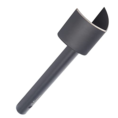 KIMISS V Shape Leather Strap Cutter | 30mm V Shape Punch Tool for Belt and Strap Making, DIY Leather Craft Cutting and Handwork Projects - size: 30mm
