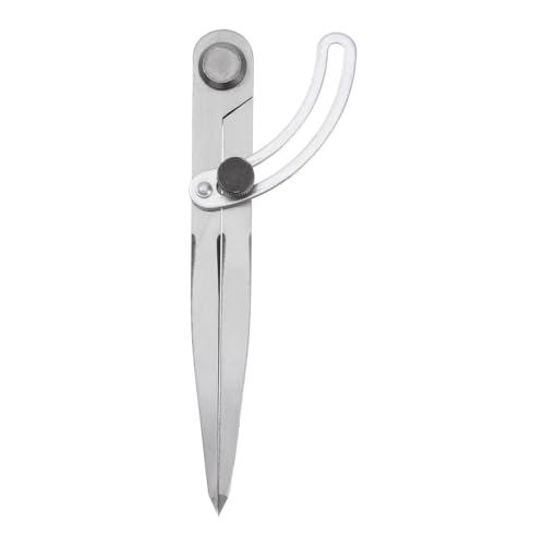 HARFINGTON Wing Divider Compass 6 Inch 150mm Adjustable Lockable Woodworking Compass for Metalworking Geometry Drawing Woodworking - size: 6"