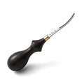 WUTA M390 Die Steel Leather Edge Beveler PRO 1.4mm 1PCS Skiving Craft Work Tools Cutter Edger Creaser Skiver Supplies Professional Design Bevelers Leathercraft Kit Ebony Handle - size: Size 3 (1.4mm) M390