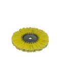 Zephyr Custom Polishing Products Airway Buffing Wheels for Industrial Polishers, Big Rigs and Lifted Trucks. Made in The U.S.A.(Cut - Yellow) - color: Cut - Yellow, size: 10 in