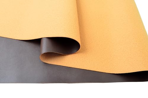 5 Yards 54" x 180" Calfskin Soft Faux Leather Fabric Dark Brown Fake Leather Fabric Upholstery Vinyl for Sofa Chairs Car Seats Crafts - color: Dark Brown (Calfskin Soft), size: 5yard (54''x180'')