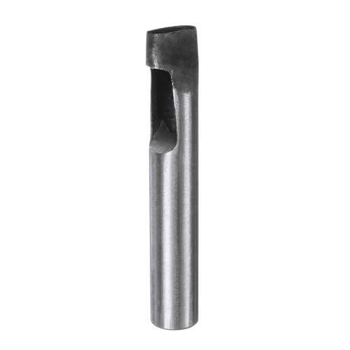 HARFINGTON Leather Oval Hole Punch 17x6mm Belt Hole Puncher Oblong Hollow Punching Cutting Tool for Leather Crafting, Watch Band, Strap, Cloth, Gaskets - size: 17mm x 6mm