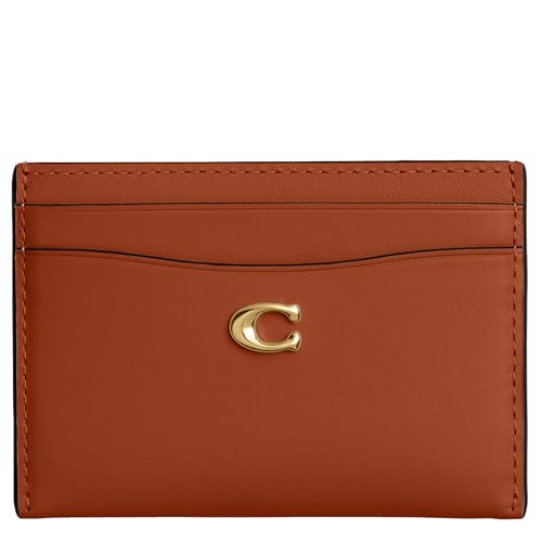 Coach Essential Card Case - color: Amber Brown