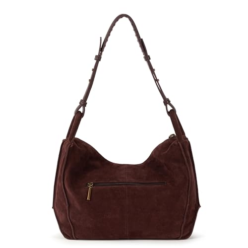 The Sak Los Feliz Hobo Purse - Premium Large Leather Women's Handbag for Everyday & Travel - Durable Purse With Zipper Pocket | Slouchy Relaxed Silhouette, Roomy Interior, Lightweight All-Day Carry, Fits Phone, Wallet & Tablet, Everyday & Travel Ready - c