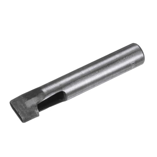 HARFINGTON Leather Oval Hole Punch 19x6mm Belt Hole Puncher Oblong Hollow Punching Cutting Tool for Leather Crafting, Watch Band, Strap, Cloth, Gaskets - size: 19mm x 6mm