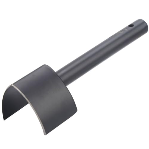 V Shape Leather Punch 25/30/40mm – Leather Craft Tools Half Round Cutter Punch with Steel Blades for Strap Belt Wallet Bag DIY Projects(40mm) - size: 40mm