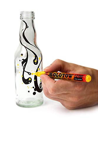 Molotow ONE4ALL Acrylic Paint Marker, 2mm, Hazelnut, 1 Each (127.210) - size: 1 Count (Pack of 1), style: Hazelnut