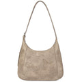 BELTANA Shoulder Bag for Women, Small Vegan Leather Butterfly Hobo Purse | Crescent Shoulder Purse, Top Handle Design, Lightweight, Underarm Style, Daily Travel & Shopping, Gift Choice - color: Apricot