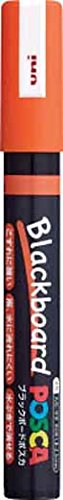 Uni Blackboard Posca Medium, Orange (PCE2005M1P.4) - color: Orange, size: 1 Count (Pack of 1)