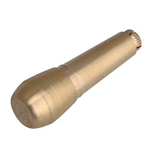 Yibuy Leather Sewing Kit Leather Sewing Cone Head with 2 Pieces Copper HandleSewing Tools for Beginner Learners