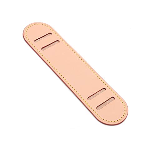 Vachetta Leather Replacement Strap Pad for Keep All 45 50 55 Speedy 35 40 (vachetta shoulder pad) - color: Vachetta Shoulder Pad