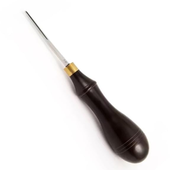 YZLIEZRE Leather Edge Bevelers, Edge Skiving Beveler 0.8mm, 1.3mm,1.8mm,2.3mmLeather Working Tools Skiver Tool for Leathercraft Working (4# 2.3mm) - size: 4# 2.3mm