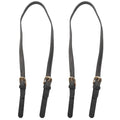 30 Inch Black Leather Purse Straps