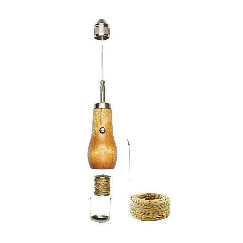 Speedy Stitcher 1125 SEW200-BRK Sewing Awl, One Size - size: Sewing Awl - with 30-Yard Skein of Thread