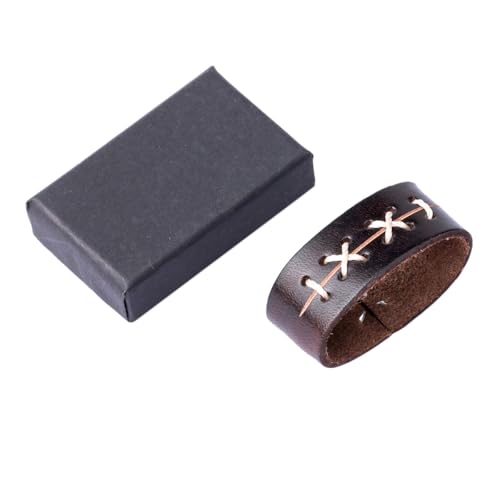 1.5"(38mm-40mm) Belt Loop Keeper Men's Leather Belt Loop Keeper | Belt Loop Keeper Replacement Belt Loop Belt Loop Leather Men's Leather Belt Loop Keeper - color: Coffee