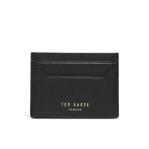 Ted Baker Men's Cavendish Leather Slim Cardholder - color: Pebble Black
