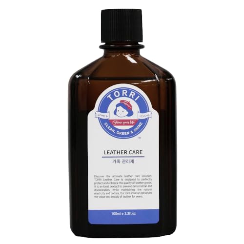 TORRI Premium Leather Care Conditioner Kit – Restore Softness & Natural Sheen for Bags, Shoes, Purses, Boots, Jackets & Leather Goods – Non-Toxic, Fragrance-Free Formula
