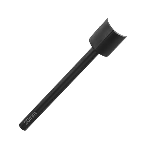 uxcell V-Shaped Leather Punch, 20mm, Leather Cutter, Belt End Cutter, Carbon Steel V Shape Punch Tool for Crafting Strap Belt, Wallet and Bag - size: 20mm