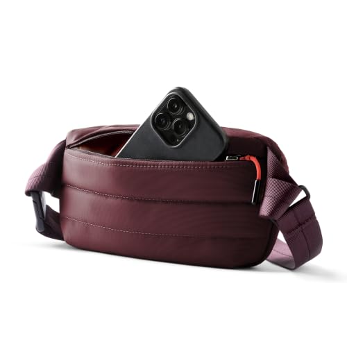 Bellroy Laneway Belt Bag (versatile crossbody sling bag, fanny pack) - Fig - color: Fig