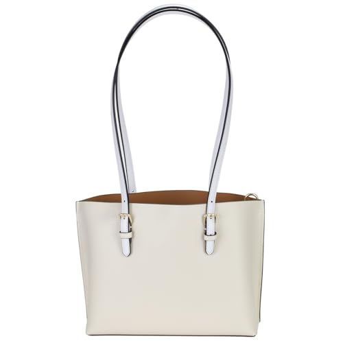 ALLZEDREAM Microfiber Leather Purse Strap Replacement Tote Bag Handbag Shoulder Handles 2 Pcs, White, 1.2cm - color: White, size: 1.2cm