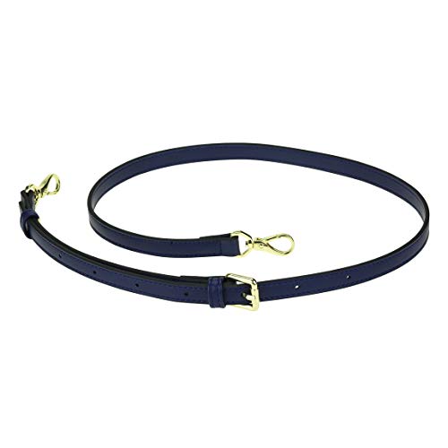 Allzedream Leather Purse Strap Replacement Crossbody Handbag Long Adjustable (Blue) - color: Blue