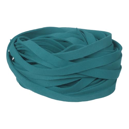 uxcell 10Pcs 1 Yard 10mm Wide Flat Leather String Cord, 1.4mm Thick Craft Suede Strap Braiding Lacing Strips Rope for DIY Leather Crafts Necklace Bracelet Collars Belts, Lake Blue - color: Lake Blue