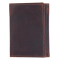 Trifold Wallet for Men – Full Grain Leather, Handcrafted RFID Blocking Wallet, Slim Trifold Design, Classic Men's Leather Wallet, Gift for Him - style: Trifold
