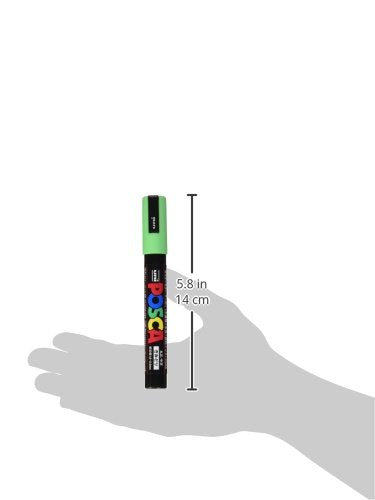 Uni Posca Medium Marker, Yellow Green (PC5M.5) - color: yellow green, size: 1 Count (Pack of 1)